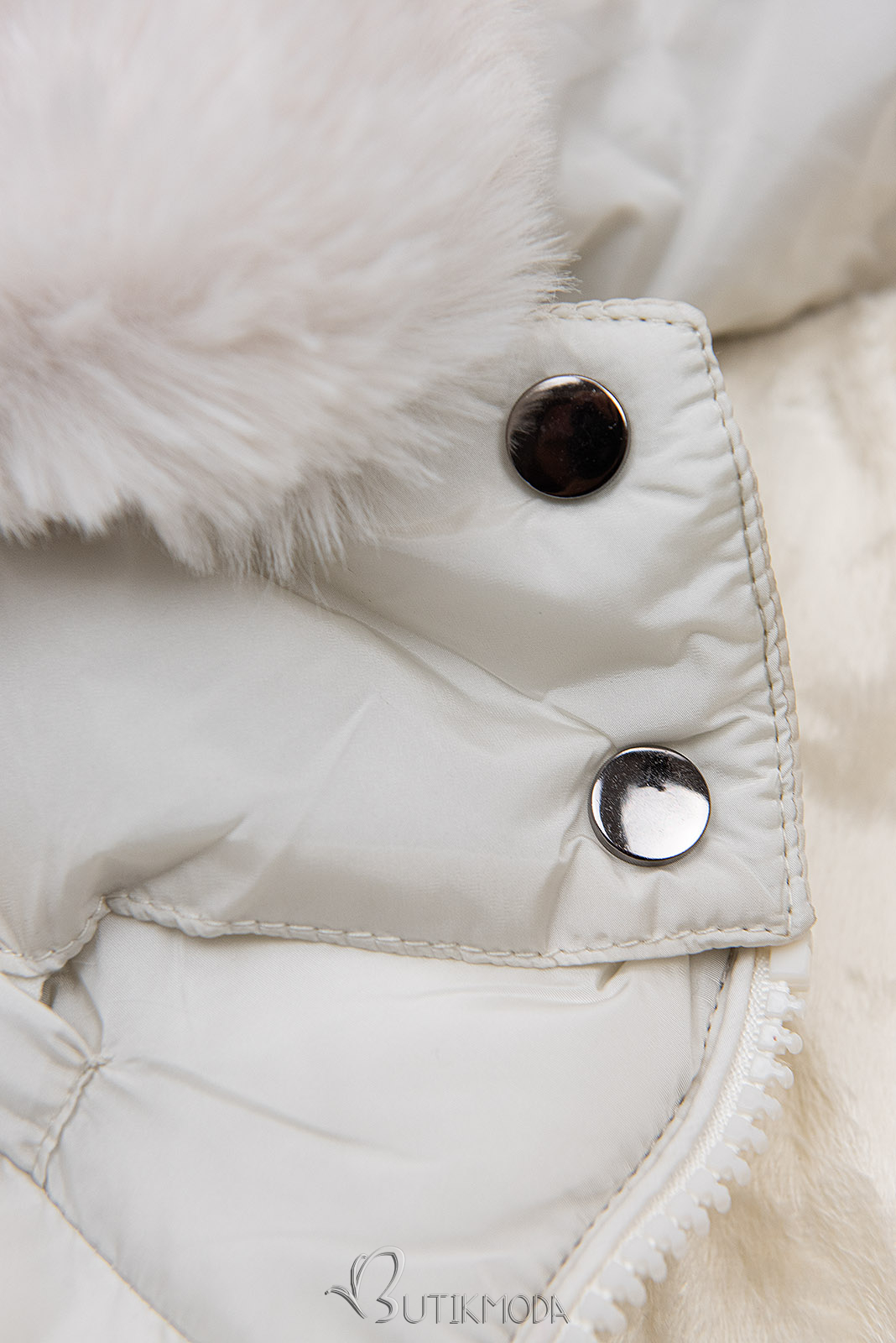 Burgund winter jacket in quilted design