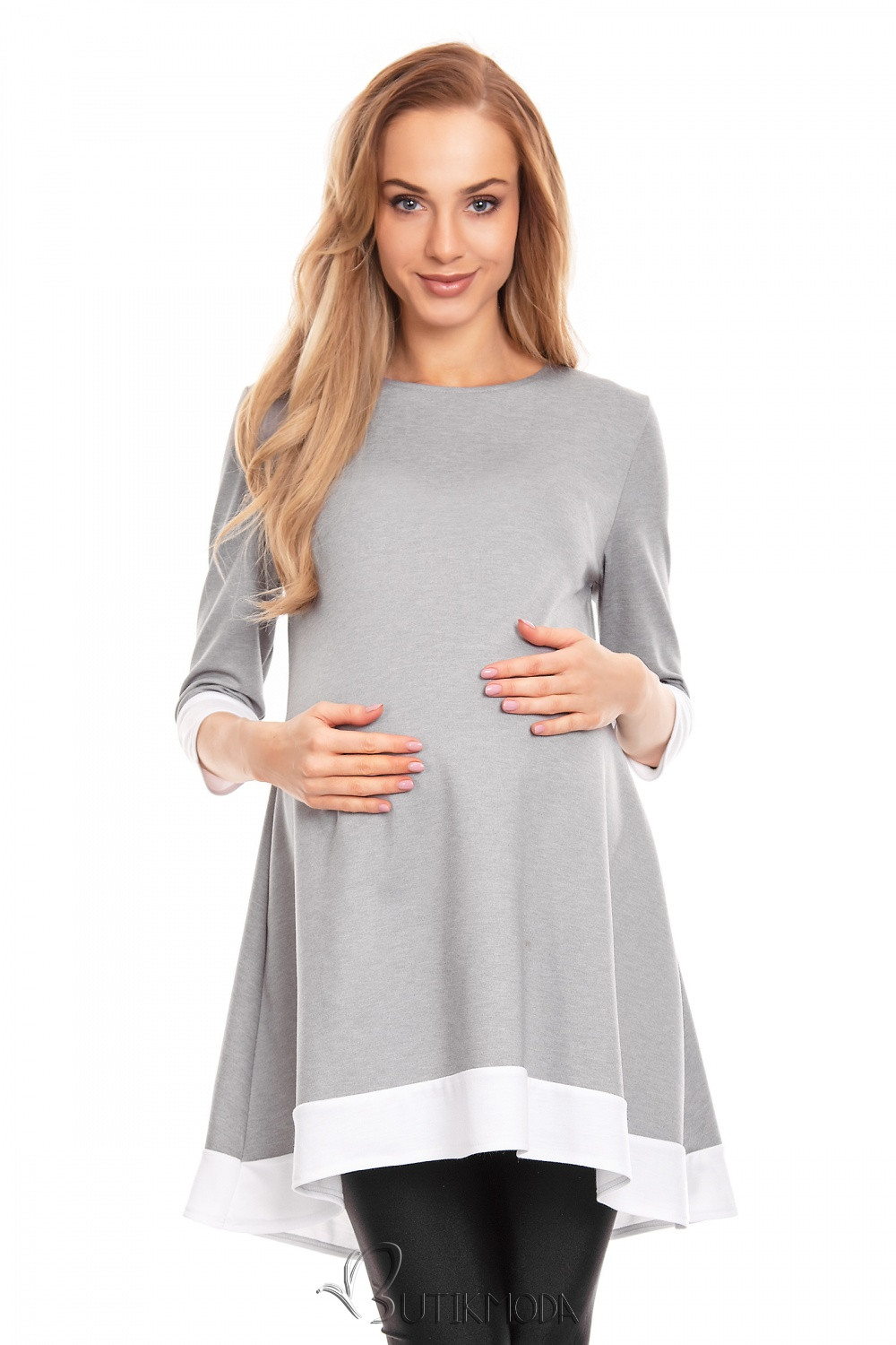 Asymmetrical Maternity Dress