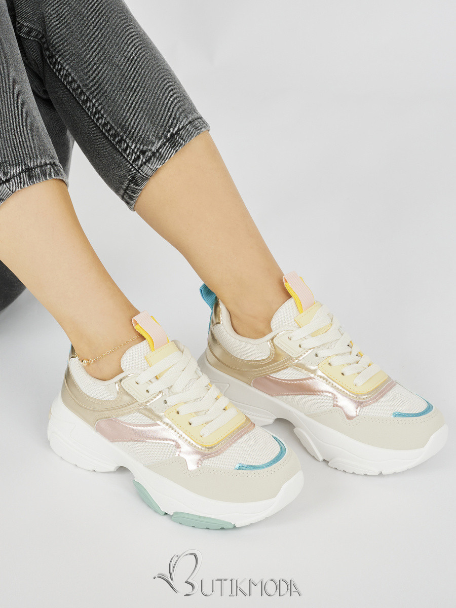 Women's Sporty Sneakers with Thick Sole