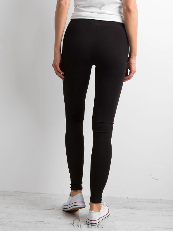 Black Basic Leggings