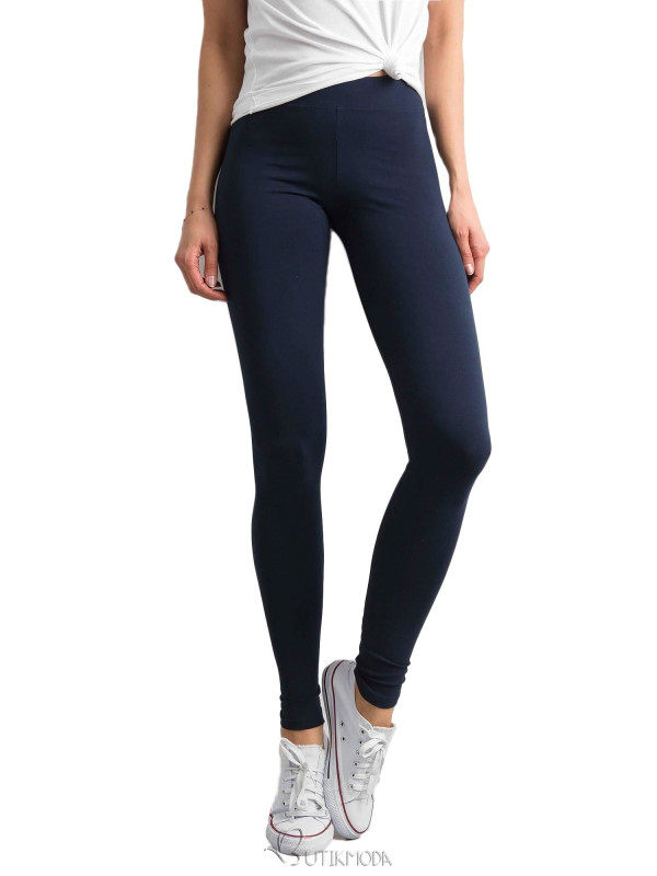 Navy Basic Leggings