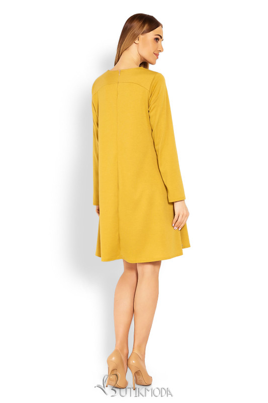 Loose Yellow Dress