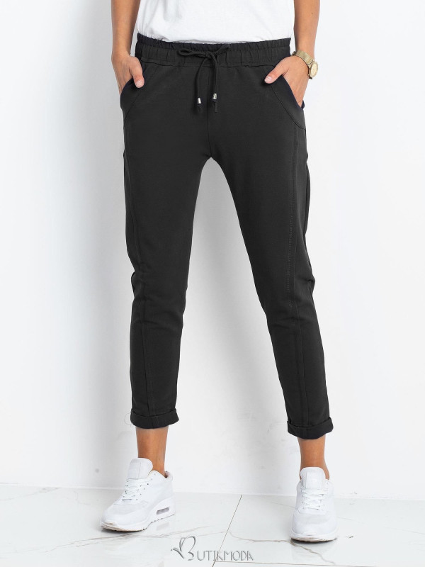 Stylish Black Sweatpants