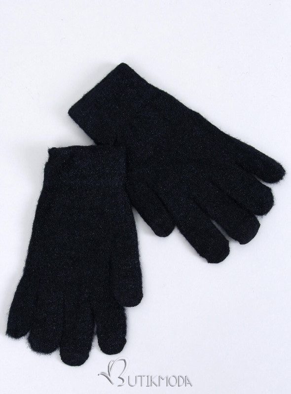 Women's basic gloves black