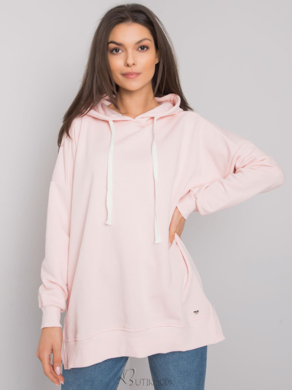 Light Pink Smooth Hoodie