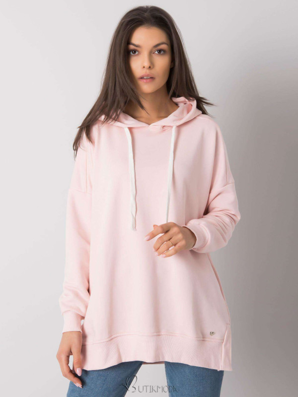 Light Pink Smooth Hoodie