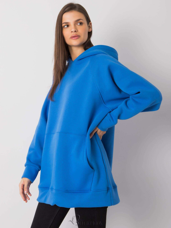 Women's Hooded Sweatshirt in Dark Blue