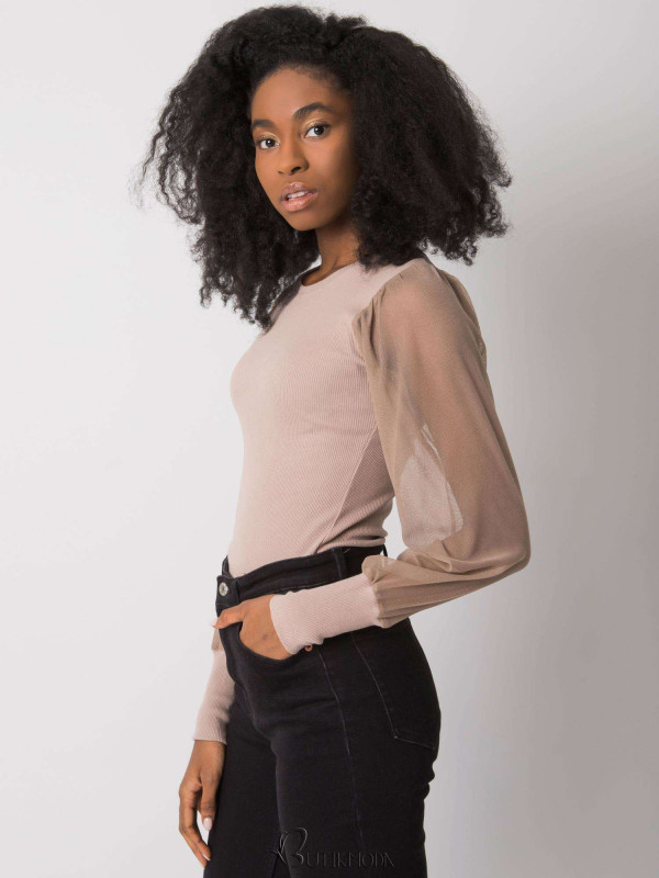 Women's Blouse in Beige