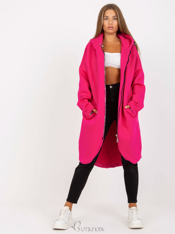 Pink Hooded Sweatshirt Tina RUE PARIS