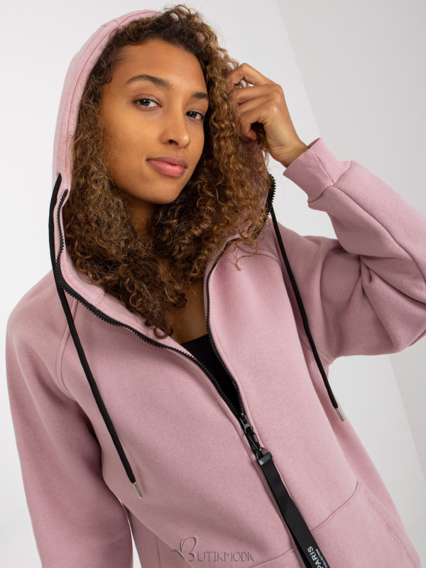 Pink Long Hoodie RUE PARIS