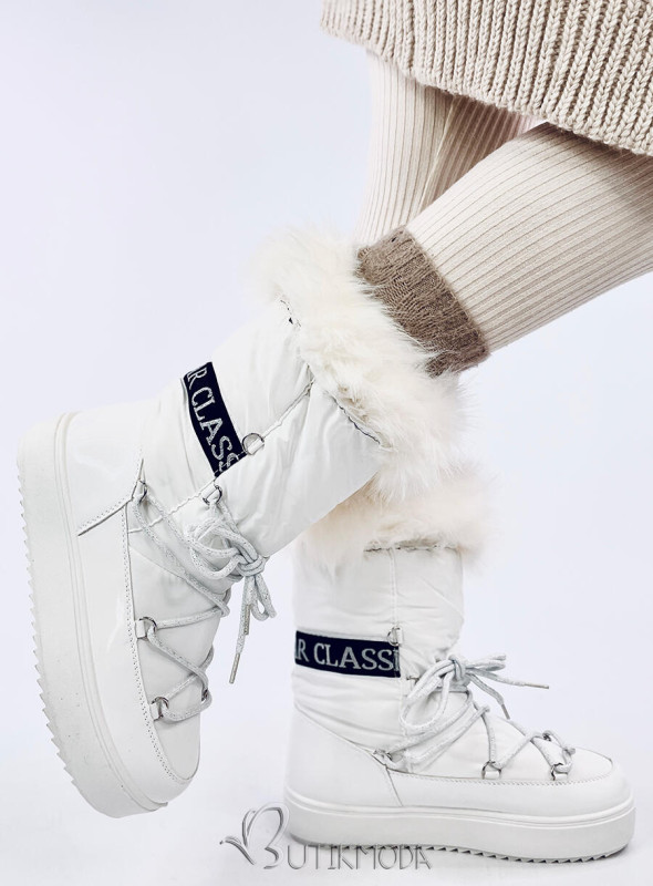 White snow boots CLASSIC