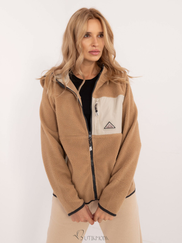 Stylish Beige Hoodie