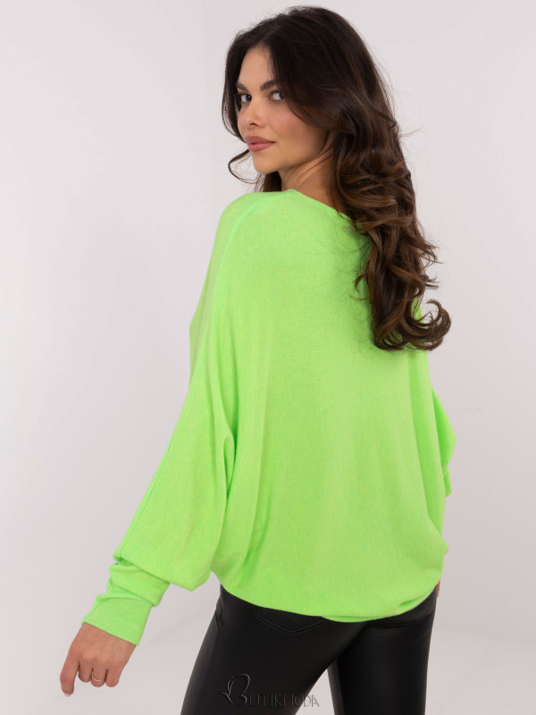 Fluorescent Green Sweater