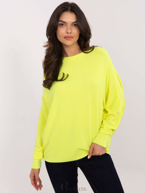 Yellow Long Sleeve Sweater