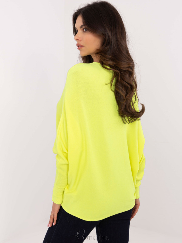 Yellow Long Sleeve Sweater