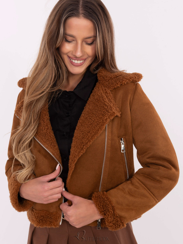 Women's Winter Jacket in Light Brown