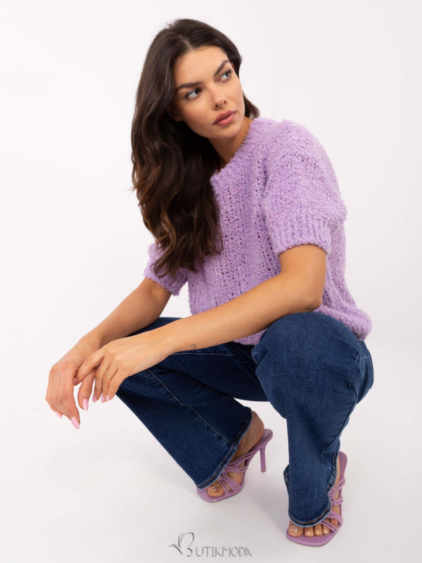 Stylish Sweater in Light Purple