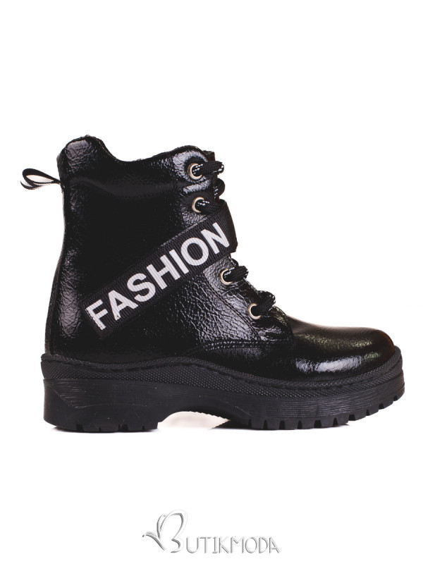 Black girls' boots Fashion