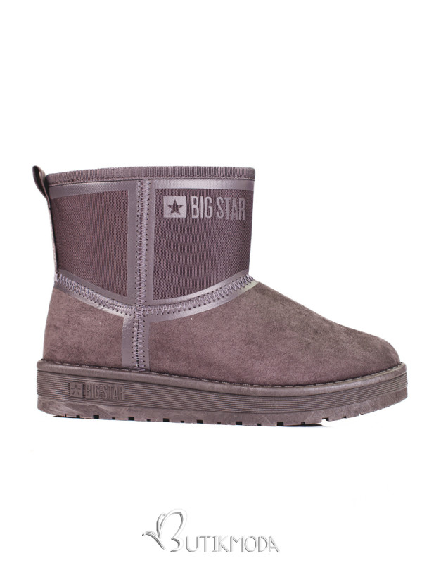 Women's snow boots BIG STAR dark grey