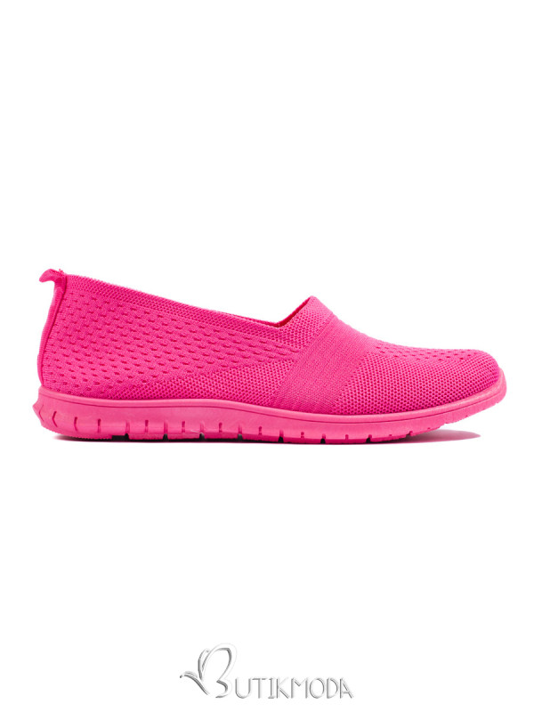 Pink Sport Slip-On Sneakers