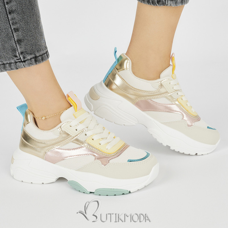 Women's Sporty Sneakers with Thick Sole