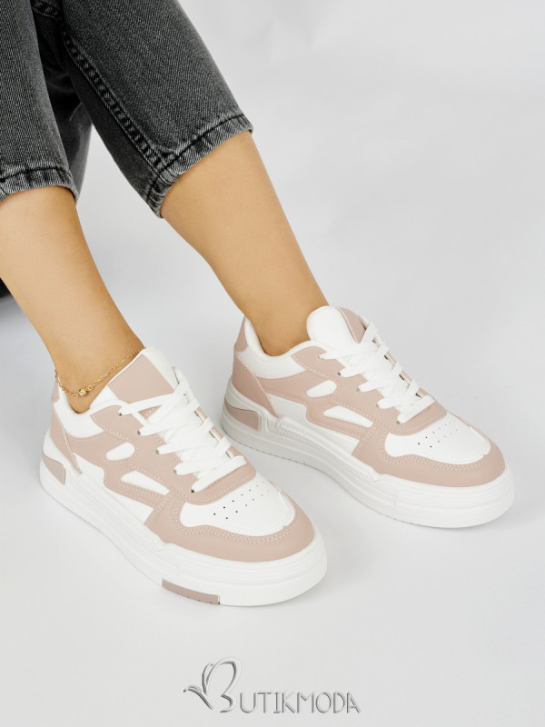 Pink Women's Platform Sneakers