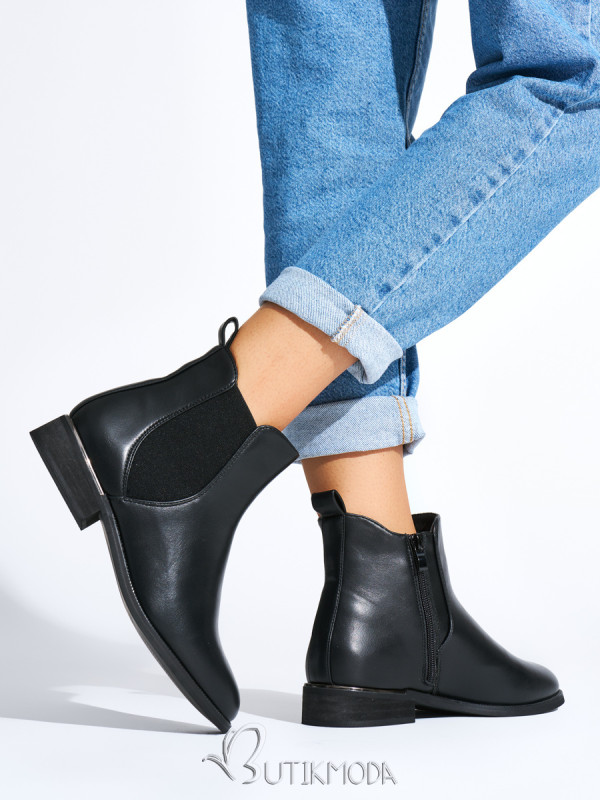 Classic Black Ankle Boots