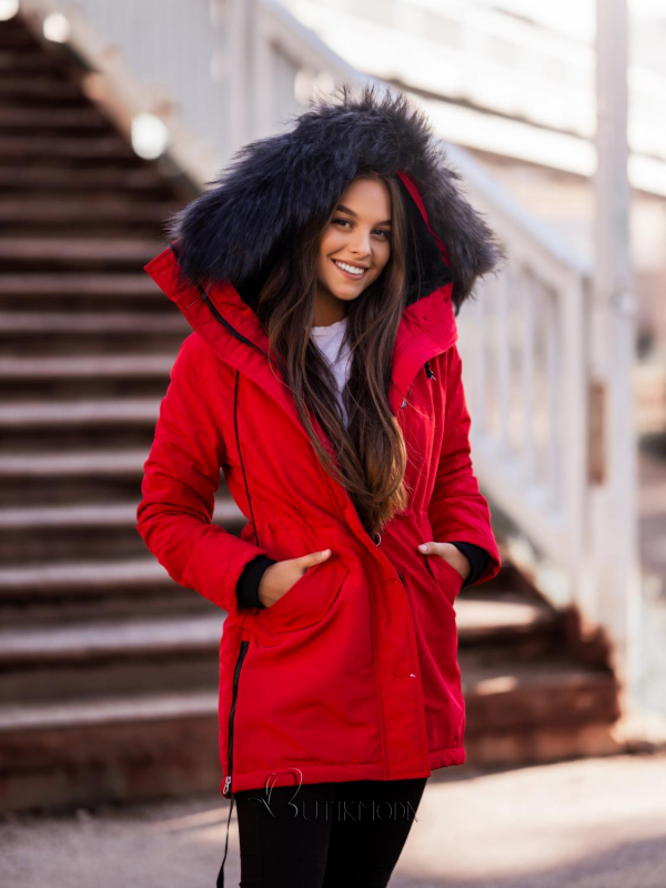 cobalt blue winter jacket