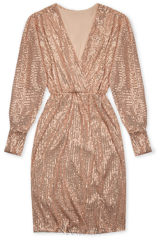 Light pink dress with sequins