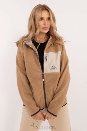 Women's Light Brown Hoodie