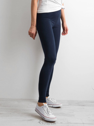 Navy Basic Leggings