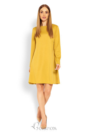 Loose Yellow Dress