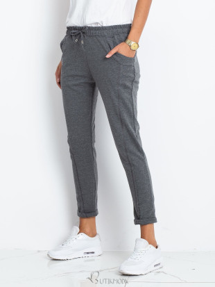 Stylish Dark Gray Sweatpants