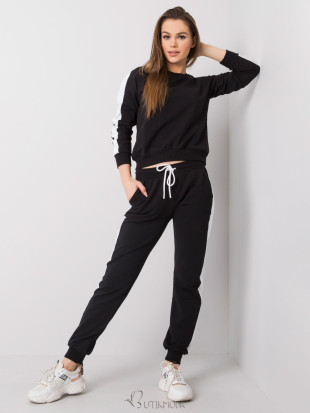 Black Women's Tracksuit Set RUE PARIS