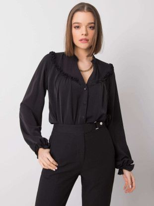 Elegant Black Blouse OCH BELLA