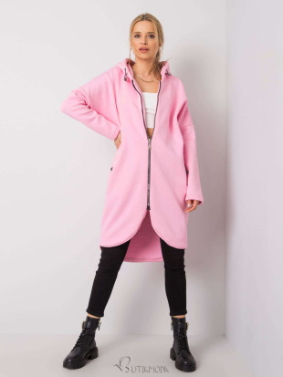 Light Pink Long Hoodie RUE PARIS