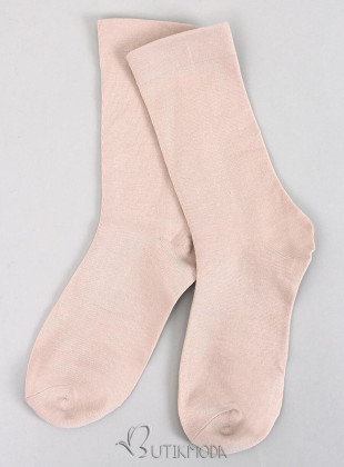 Smooth high nude women's socks