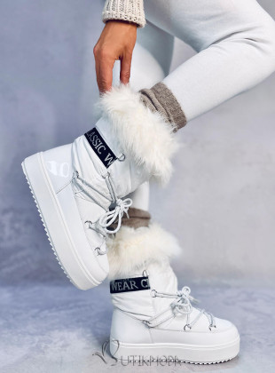 White snow boots CLASSIC