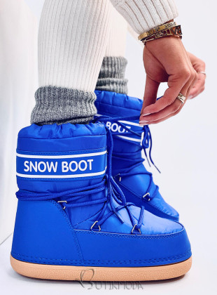 Low snow shoes royal blue