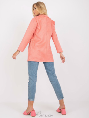 Stylish Women's Blazer in Peach Color