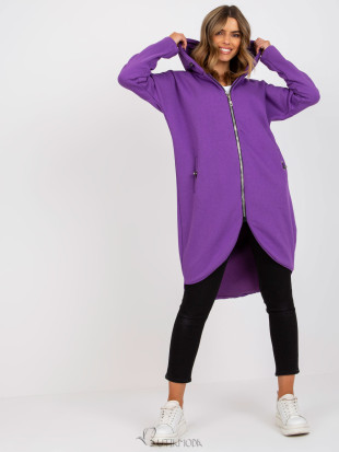 Purple Hooded Sweatshirt