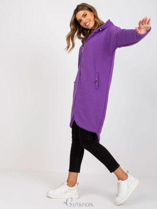 Purple Hooded Sweatshirt