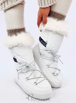 White snow boots CLASSIC