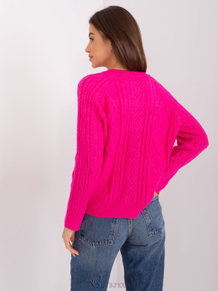 Fuchsia Women's Knitted Sweater