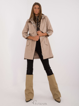 Women's Transitional Jacket in Camel Color