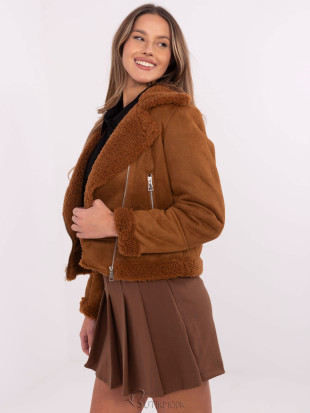 Women's Winter Jacket in Light Brown