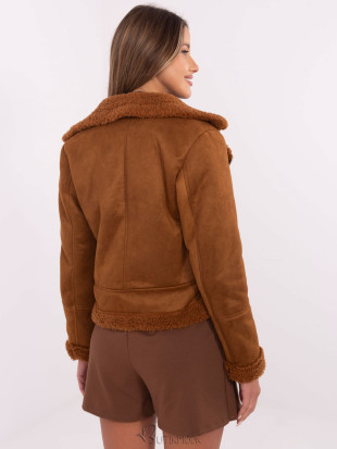 Women's Winter Jacket in Light Brown