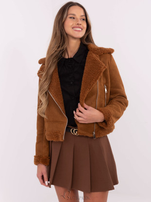 Women's Winter Jacket in Light Brown