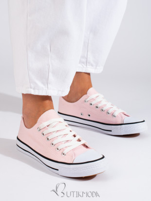 Classic Light Pink Women's Sneakers Shelovet