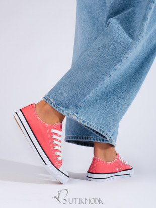 Classic Coral Women's Sneakers Shelovet